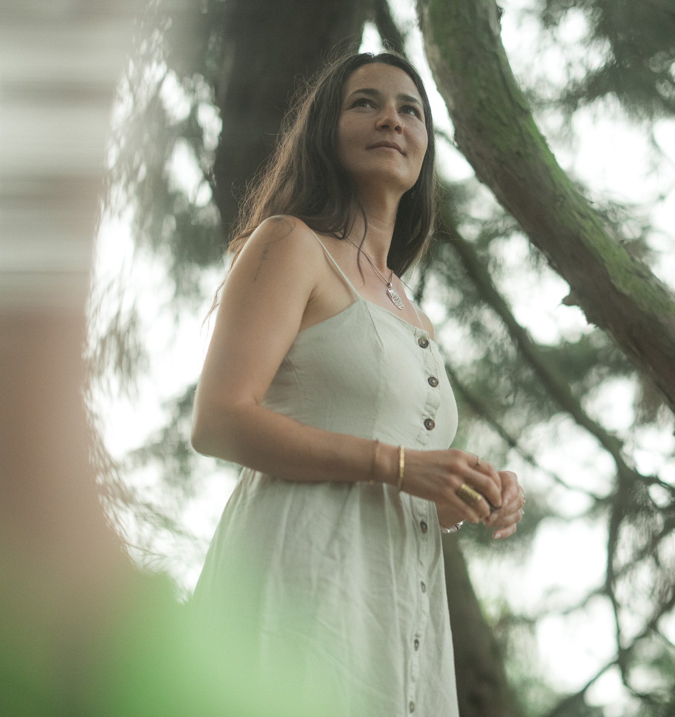 Lena Flurina Bürki in der Natur